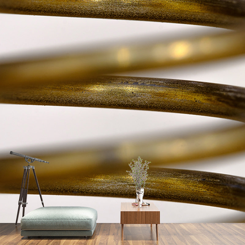 Mental Wall Mural Moisture Resistant Wall Covering for Living Room, Customised