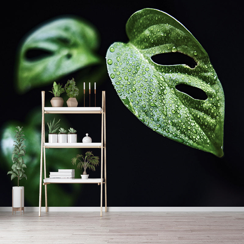 Tropical Monstera Home Decor Modern Sleeping Room Wall Decoration Wallpaper