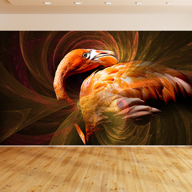 Flamingo Tropica Home Decor Modern Sitting Room Bedroom Wall Decoration Wallpaper