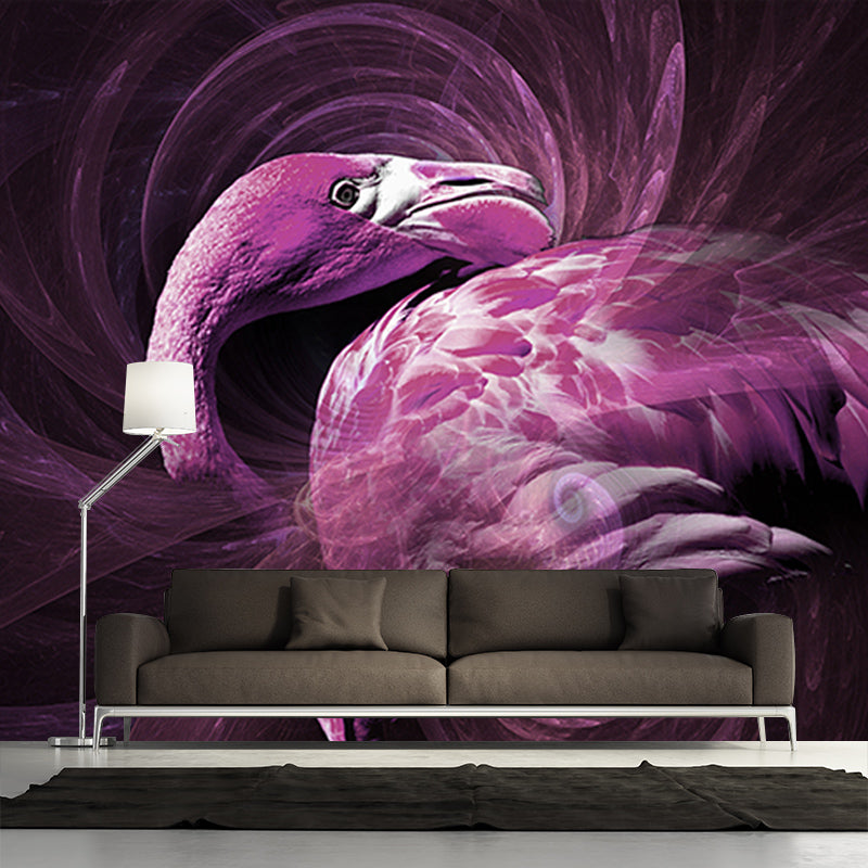 Flamingo Tropica Home Decor Modern Sitting Room Bedroom Wall Decoration Wallpaper