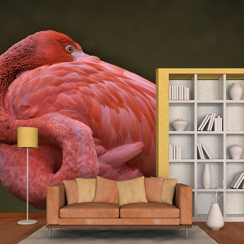 Flamingo Tropica Home Decor Modern Sitting Room Bedroom Wall Decoration Wallpaper