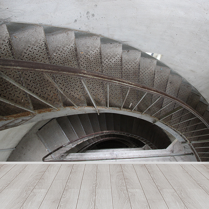 Space Extension Modern Style Mural Wallpaper Moisture-Resistant Wall Covering for Bedroom