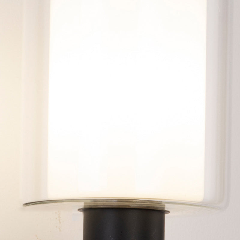 Lámpara de pared de pared de pared de cilindro de estilo moderno 1 lámpara de pared ligera montada en la pared