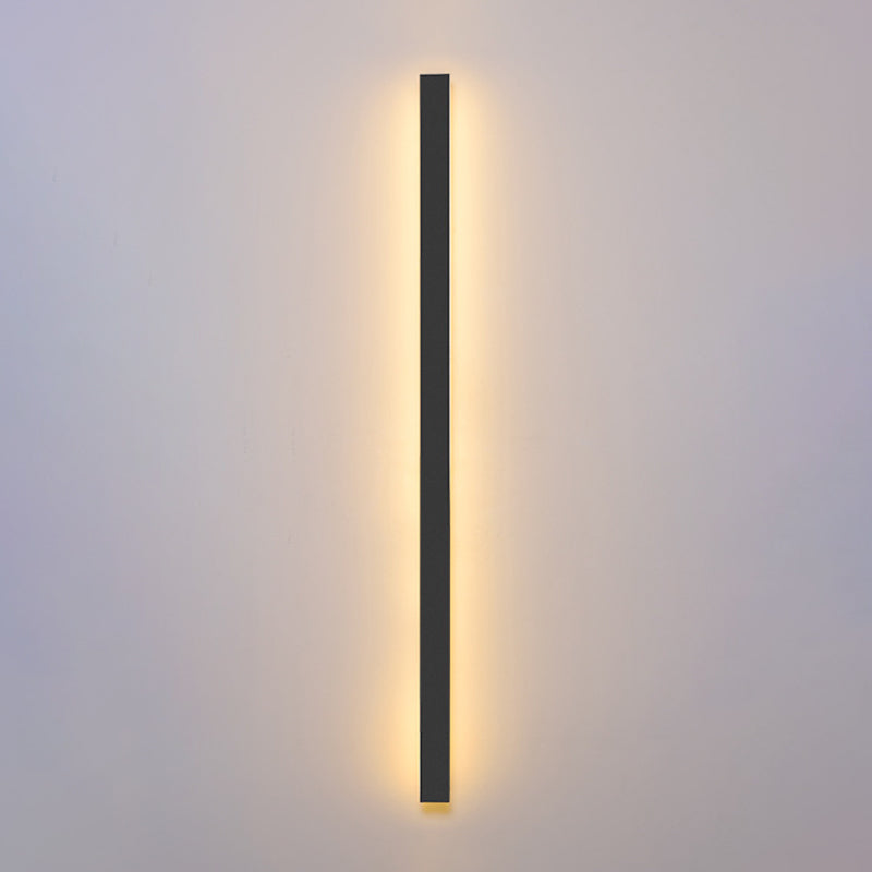 Moderner linearer Wandmontage -Metall -Metall -1 -leichter Wandmontagelampe