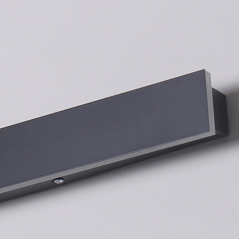 Moderner linearer Wandmontage -Metall -Metall -1 -leichter Wandmontagelampe