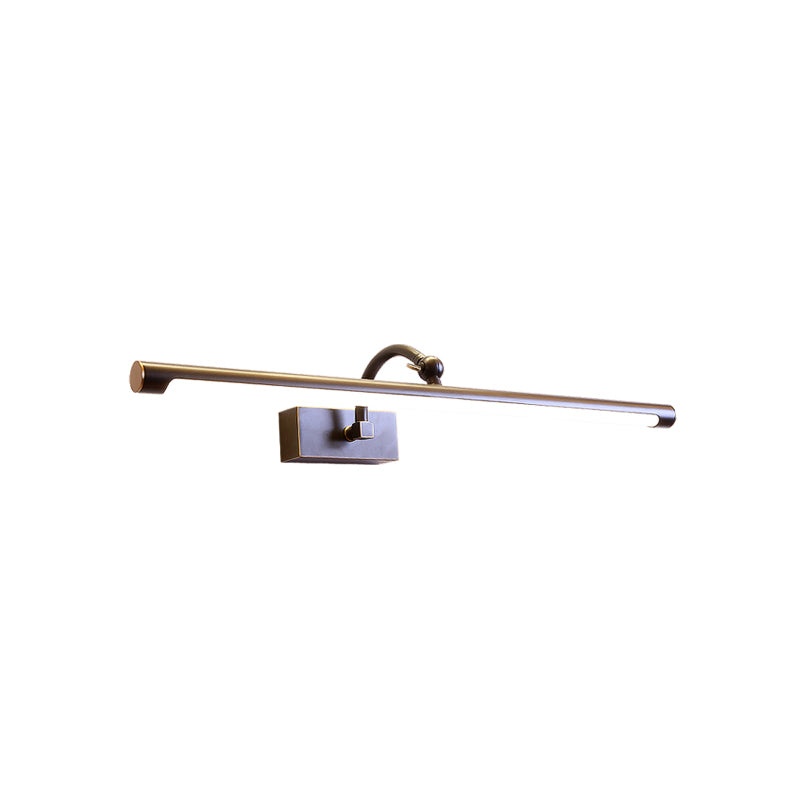 Moderne Stil Geometrische LED-Wandlampen Metall 1-Lichtspiegel Wandhalterung Beleuchtung