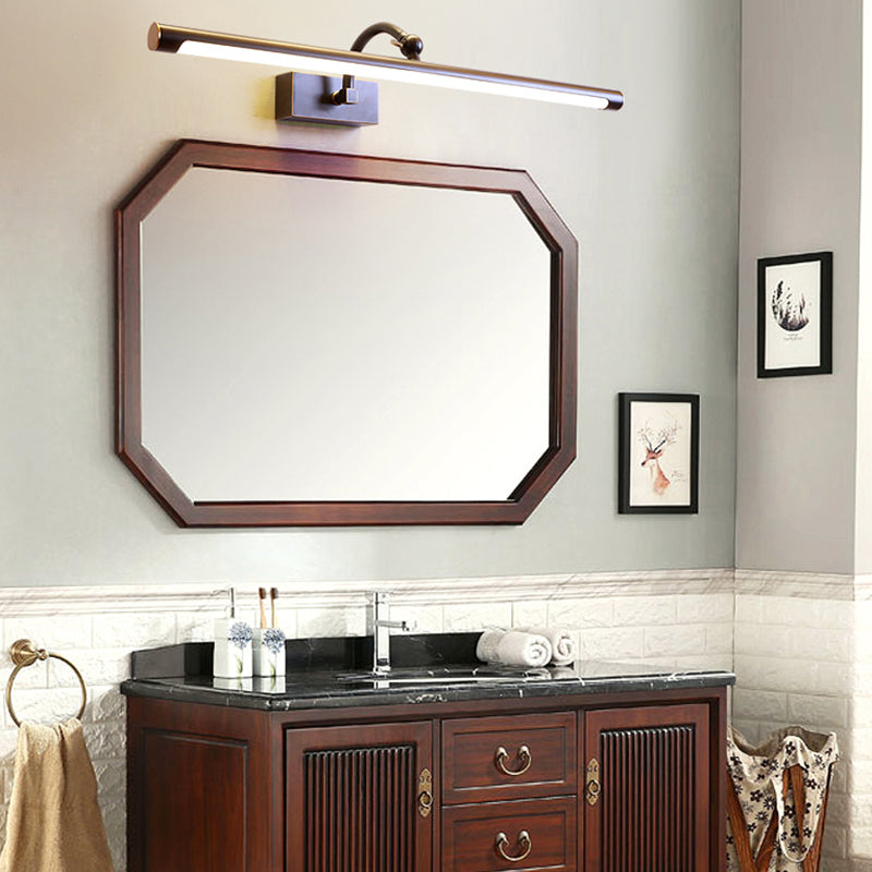 Lámparas de pared LED geométricas de estilo moderno metal 1 luces de montura de pared de espejo de 1 luces
