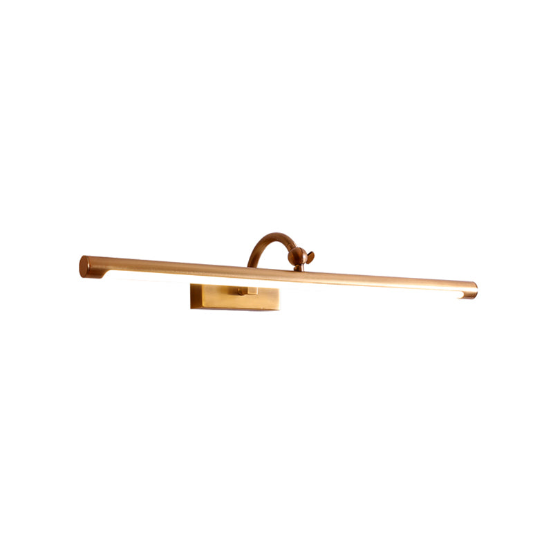 Moderne Stil Geometrische LED-Wandlampen Metall 1-Lichtspiegel Wandhalterung Beleuchtung