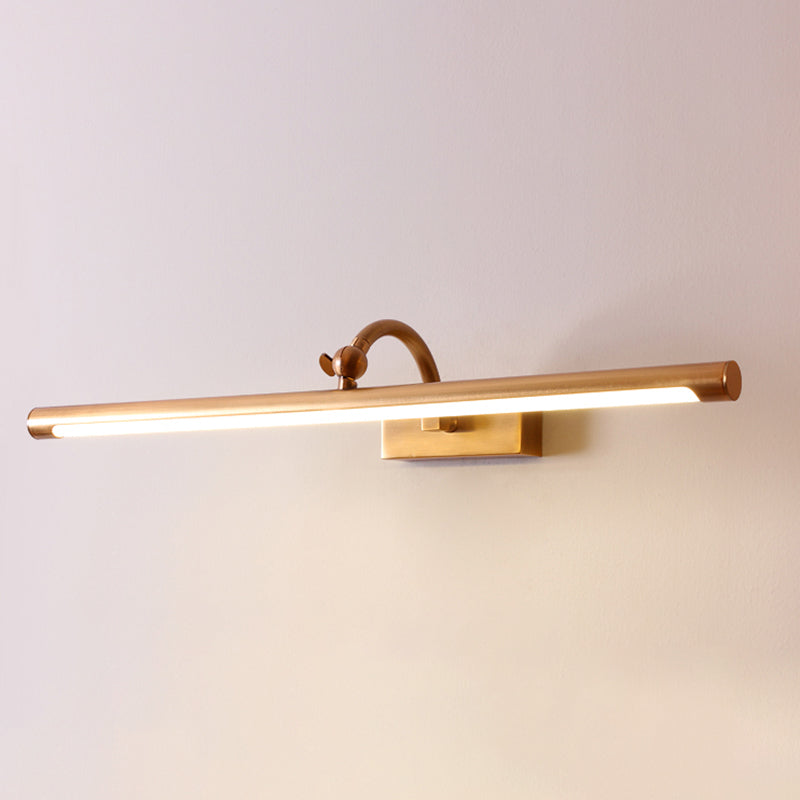 Lámparas de pared LED geométricas de estilo moderno metal 1 luces de montura de pared de espejo de 1 luces