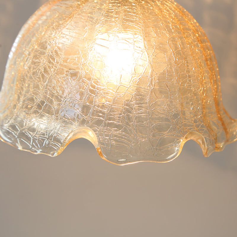 Lampade da tavolo da notte a forma di fiore 1 moderno lampada leggera in oro