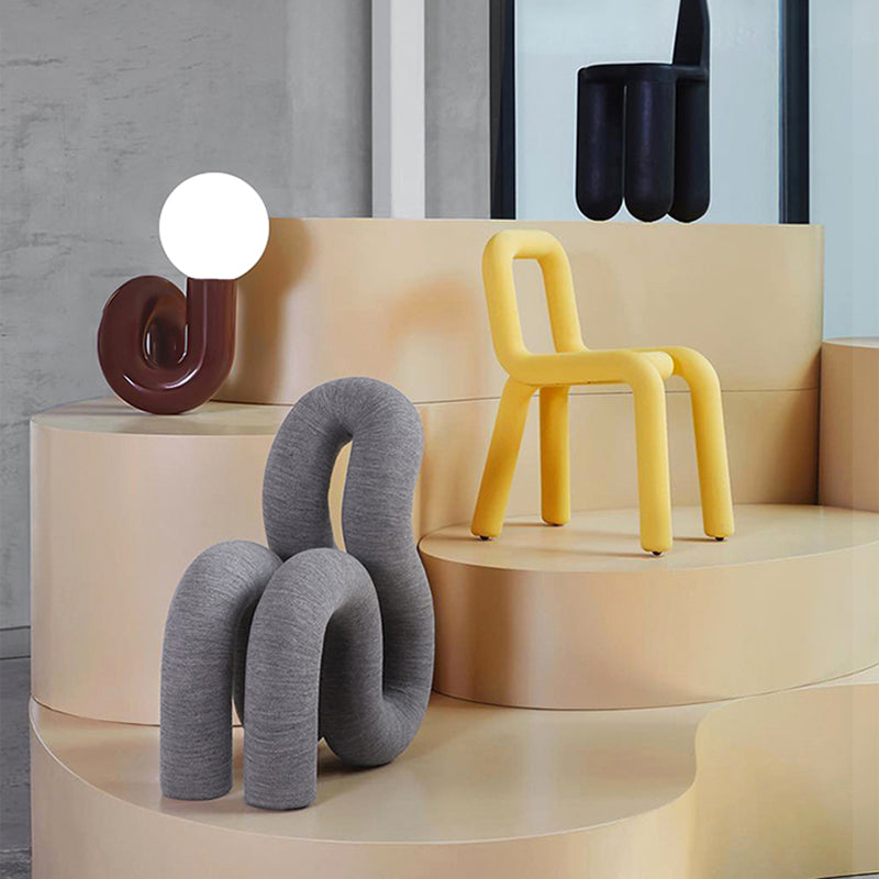 Sfera lampade da tavolo notturno in vetro contemporaneo 1 lampada leggera per camera da letto