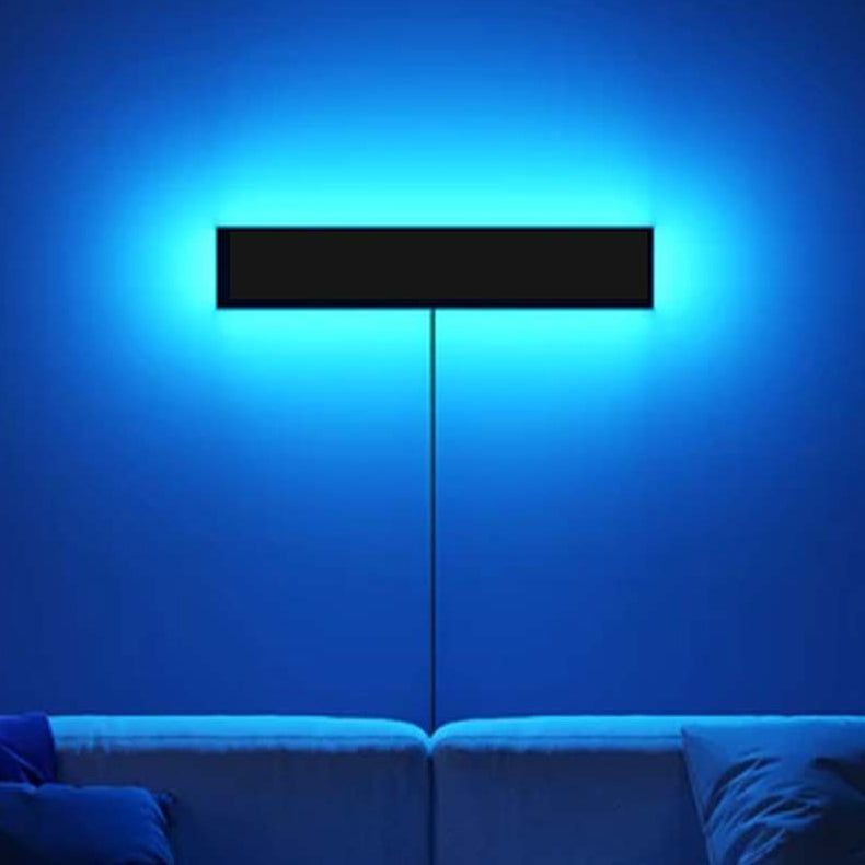 Modern Style Geometric Led Wall Lamp Metal 1-Light Wall Mount Light Fixture