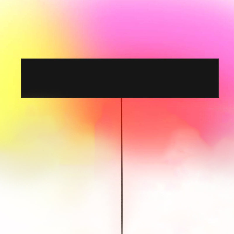 Modern Style Geometric Led Wall Lamp Metal 1-Light Wall Mount Light Fixture