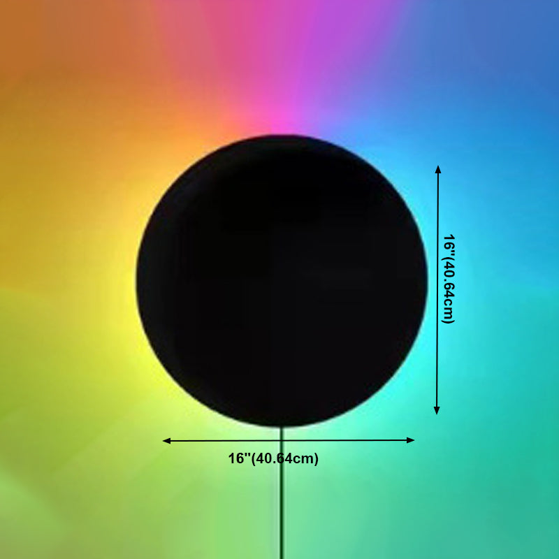 Modern Style Geometric Led Wall Lamp Metal 1-Light Wall Mount Light Fixture