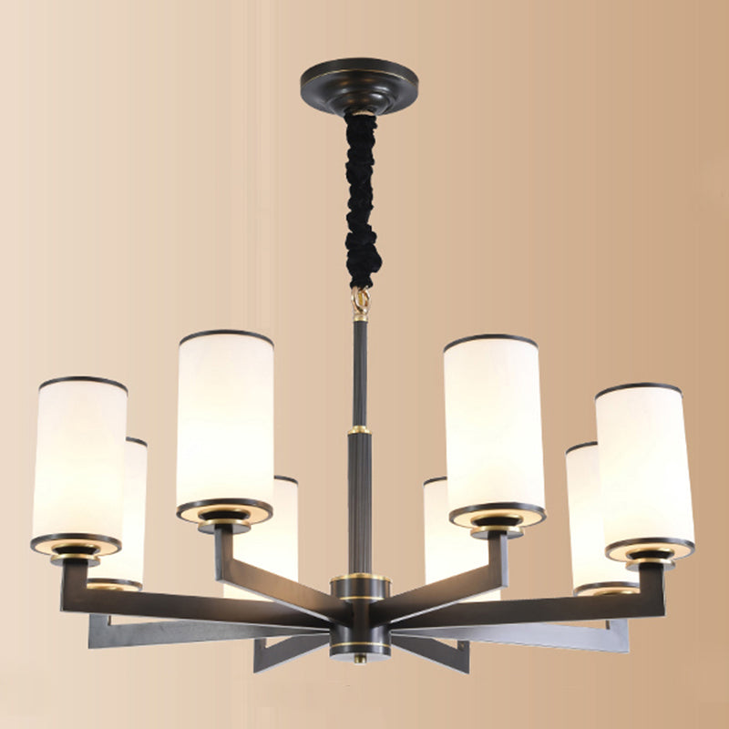 Amerikanische zylindrische Kronleuchterbeleuchtung Kupferdecke Kronleuchter