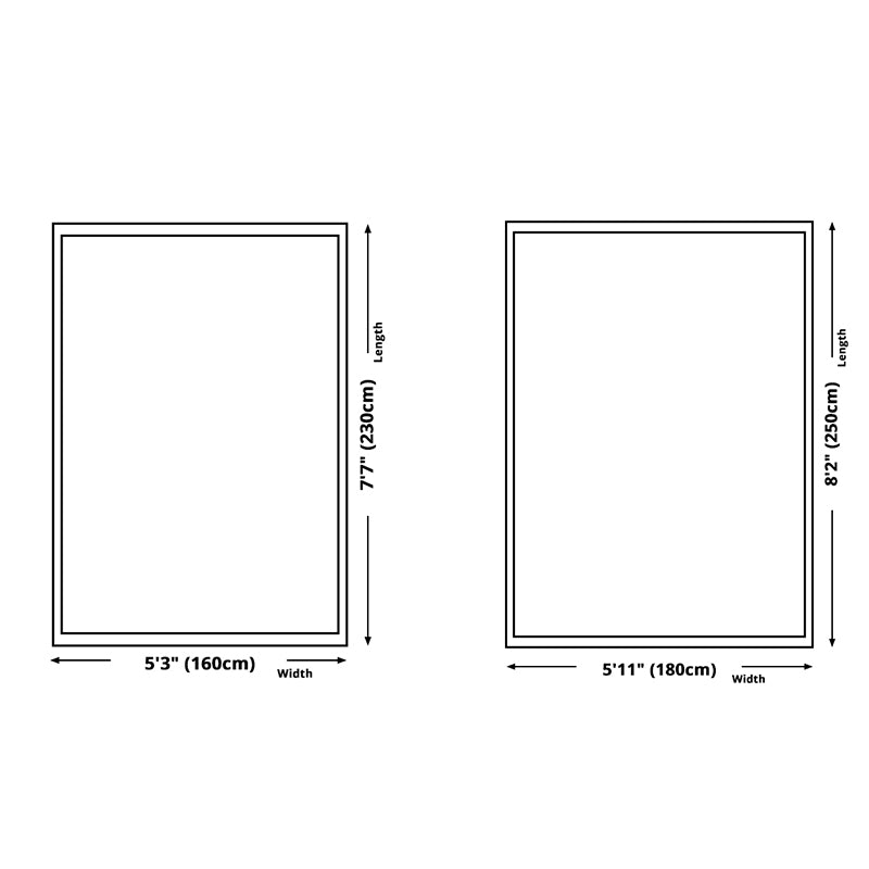 Modern Geometric Pattern Carpet Orange Polyester Area Rug Anti-Slip Easy Care Rug for Home Decor