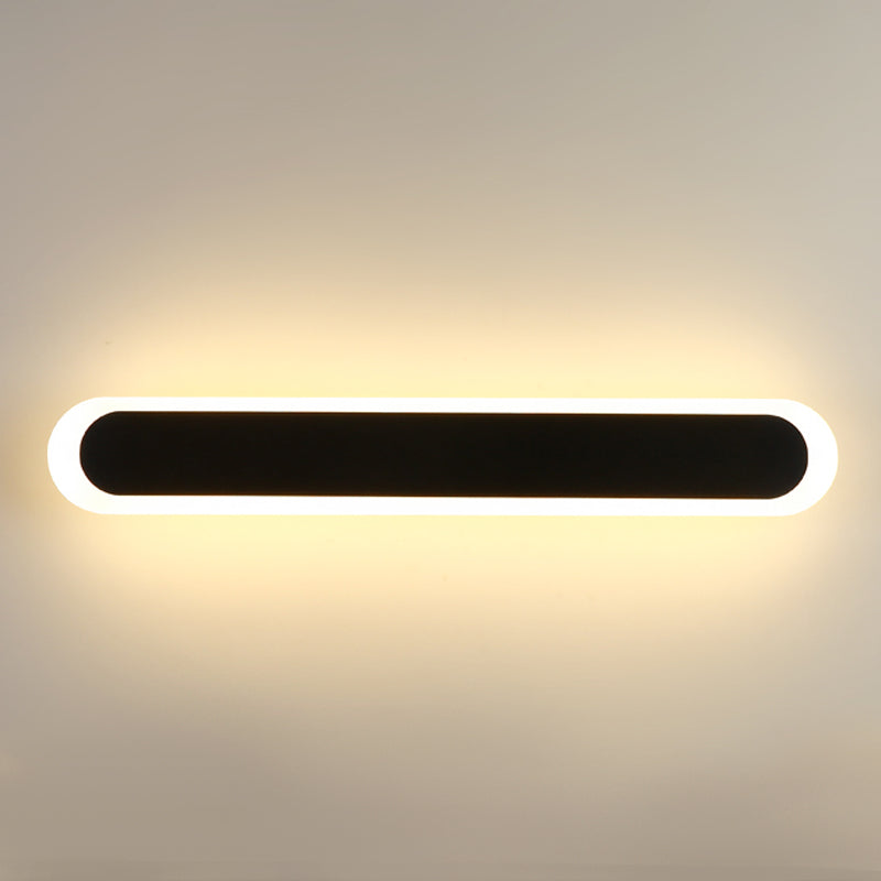 Luminaires d'éclairage d'applications linéaires de style moderne Metal 1 luminaire mural lumineux