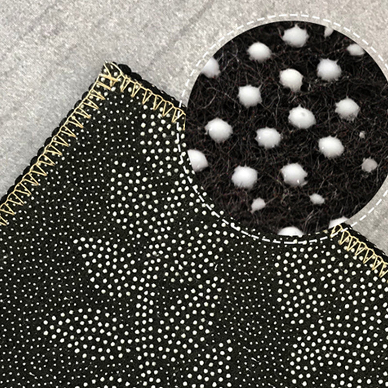 Blue Luxury Rug Blending Graphic Rug Non-Slip Backing Rug for Living Room