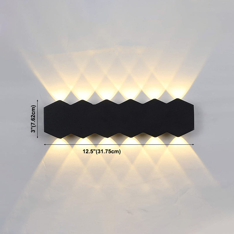 Luz de pared múltiple LED de pared de pared moderno para sala de estar para sala de estar