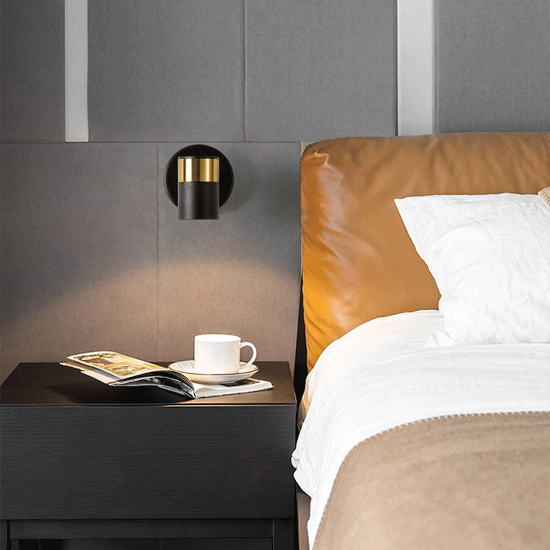 Modern Style Wall Sconce Rotatable Wall Light Fixtures for Hotel Bedroom