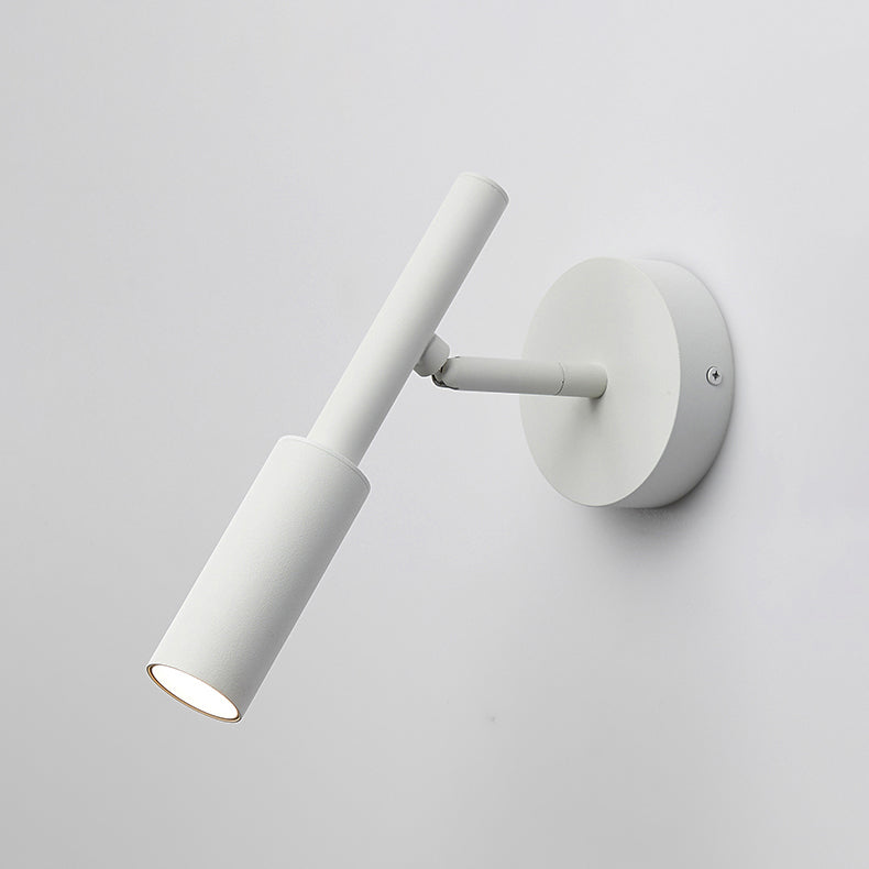 Modern Style Metallic Wall Light Rotatable Reading Lights for Hotel Bedroom Living Room