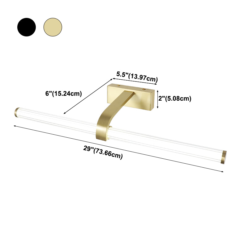 Modern Simple Simple Mirror Lampleught Aiught Makeup Mirror Light per bagno bagno