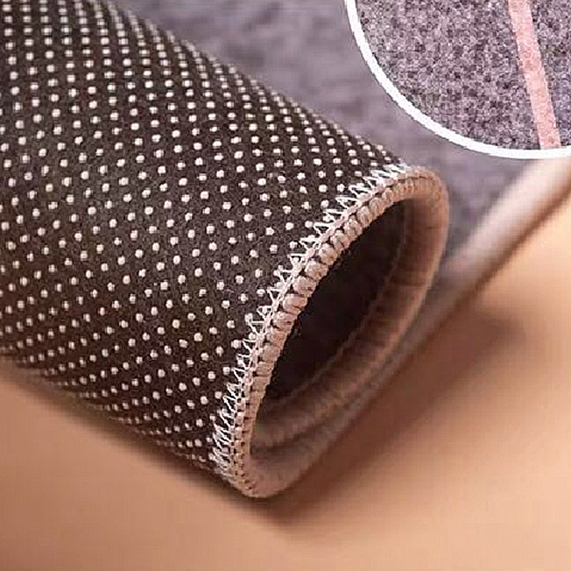 Gold Leaves Carpet Blending Modern Carpet Non-Slip Backing Carpet for Living Room