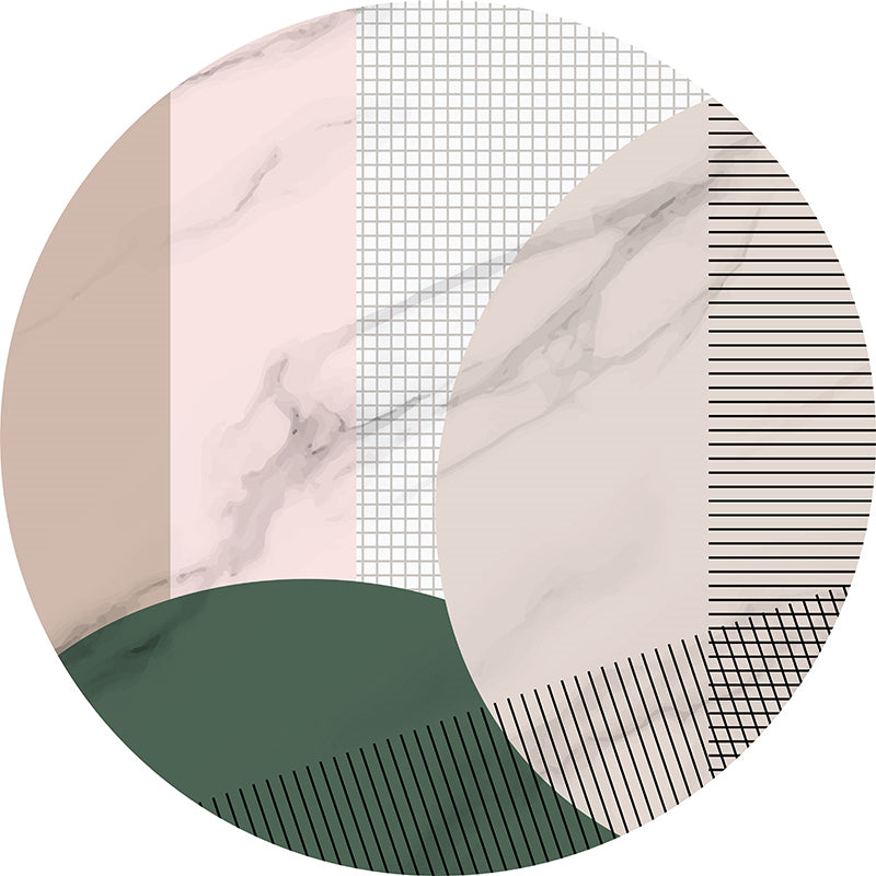 Gold Leaves Carpet Blending Modern Carpet Non-Slip Backing Carpet for Living Room