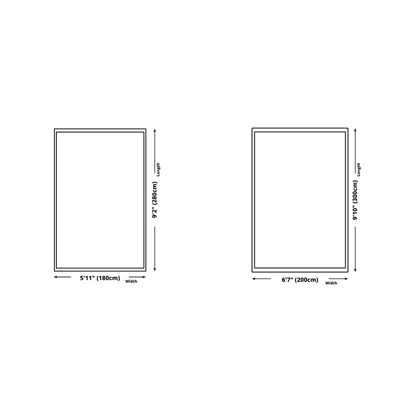 Gray Gradient Rug Blending Modern Rug Non-Slip Backing Rug for Living Room