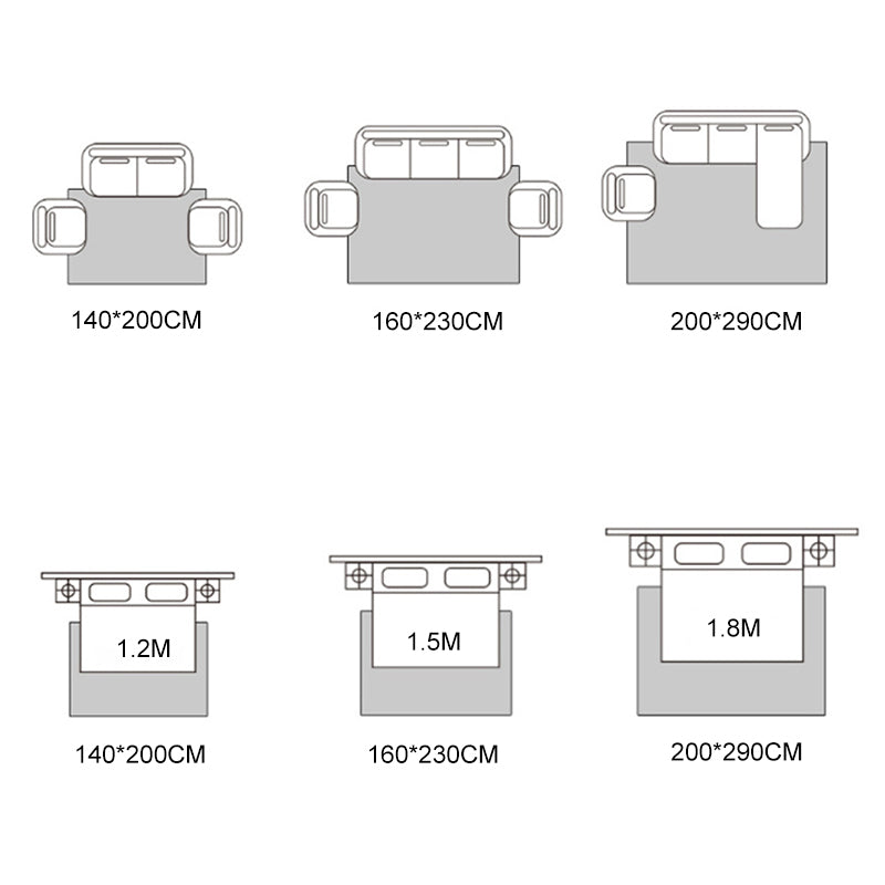 Round Leopard Printed Carpet Polyester Modern Rug Non-Slip Backing Area Carpet for Living Room