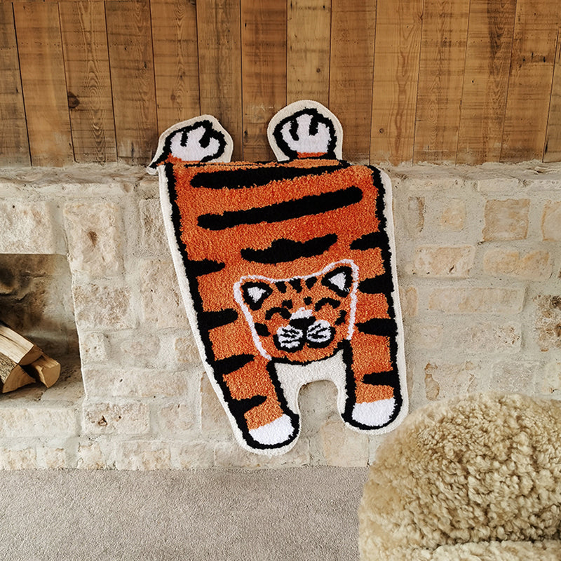 Trendy Washable Carpet Comfort Animals Pattern Polyester Rug Stain Resistant Carpet for Home Decor