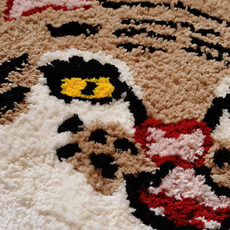 Trendy Washable Carpet Comfort Animals Pattern Polyester Rug Stain Resistant Carpet for Home Decor