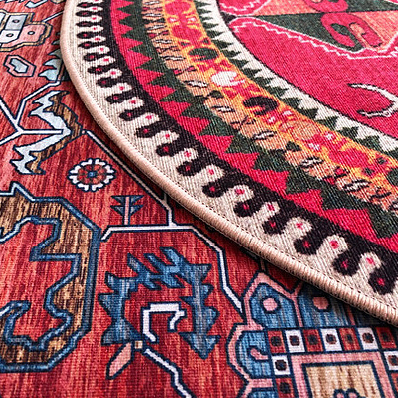 Stilvoller Bereich Teppich Vintage Tiger Muster Fläche Teppich Polyester Anti-Rutsch-Teppich für Wohnkultur