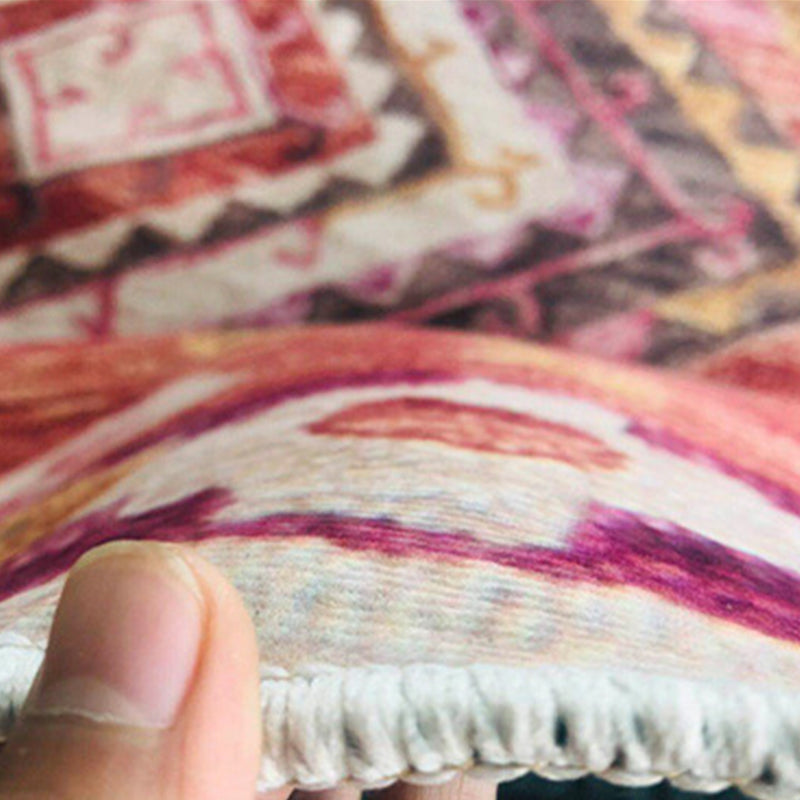 Hip Hop Game Controller Print Rug Polyester Carpet Stain Resistant Area Rug for Living Room