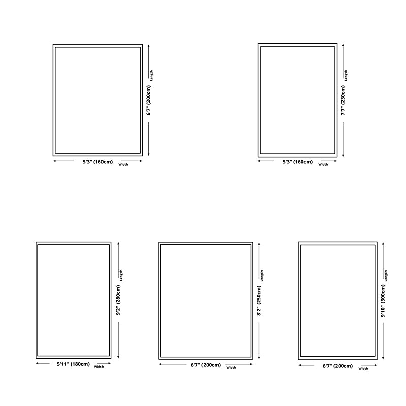 White Building Rug Polyester Modern Rug Non-Slip Backing Rug for Home Decor