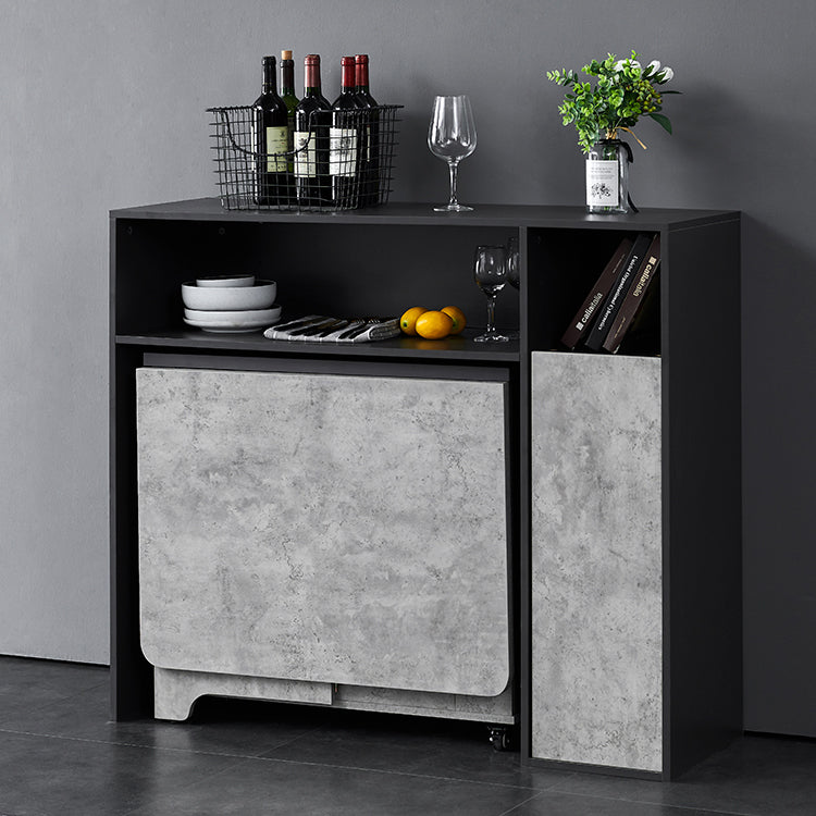 Muebles de estilo de mediados de siglo Mesa de comedor de madera maciza para el comedor en casa