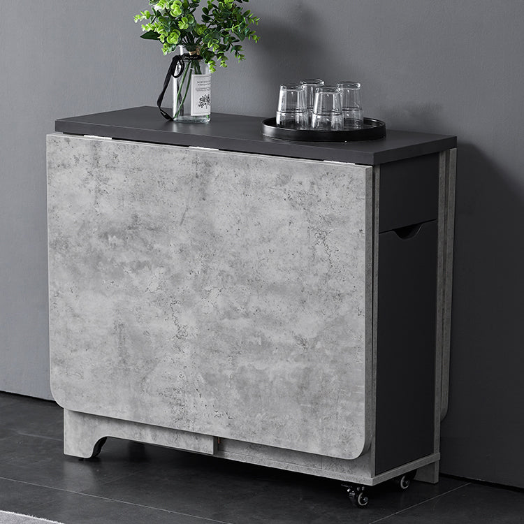 Muebles de estilo de mediados de siglo Mesa de comedor de madera maciza para el comedor en casa