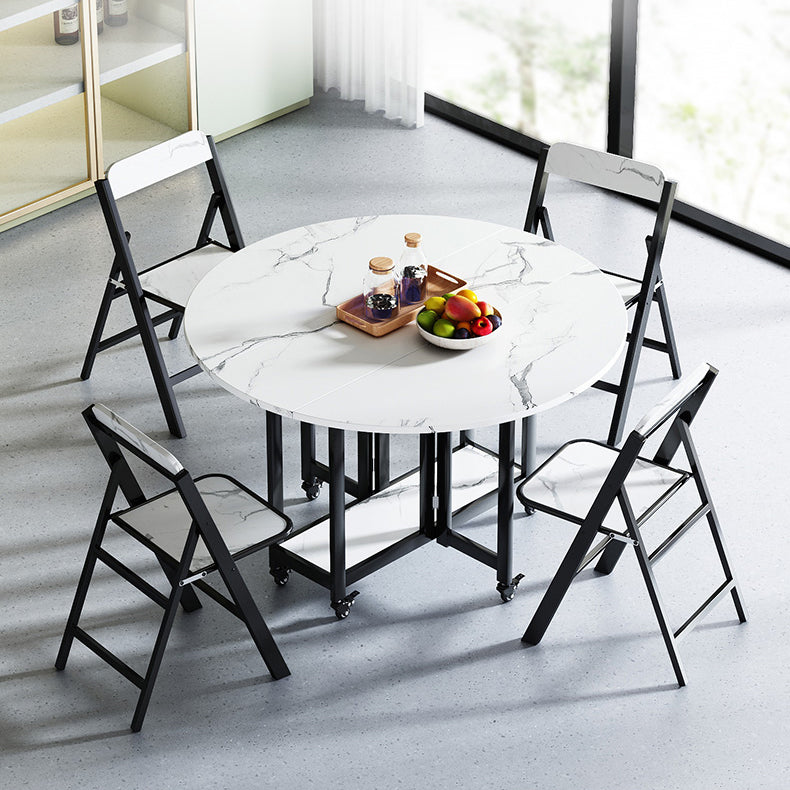 Midcentury Style Round Furniture Solid Wood Dining Table for Dining Room