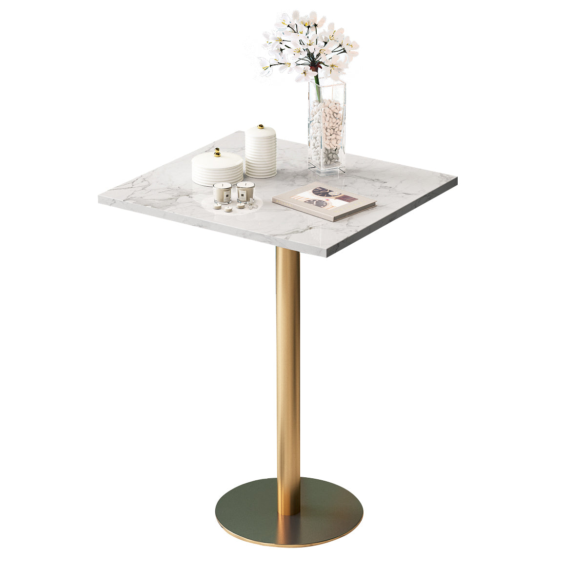 Traditional Luxury Home Furniture Stone Dining Table for Dining Room Home