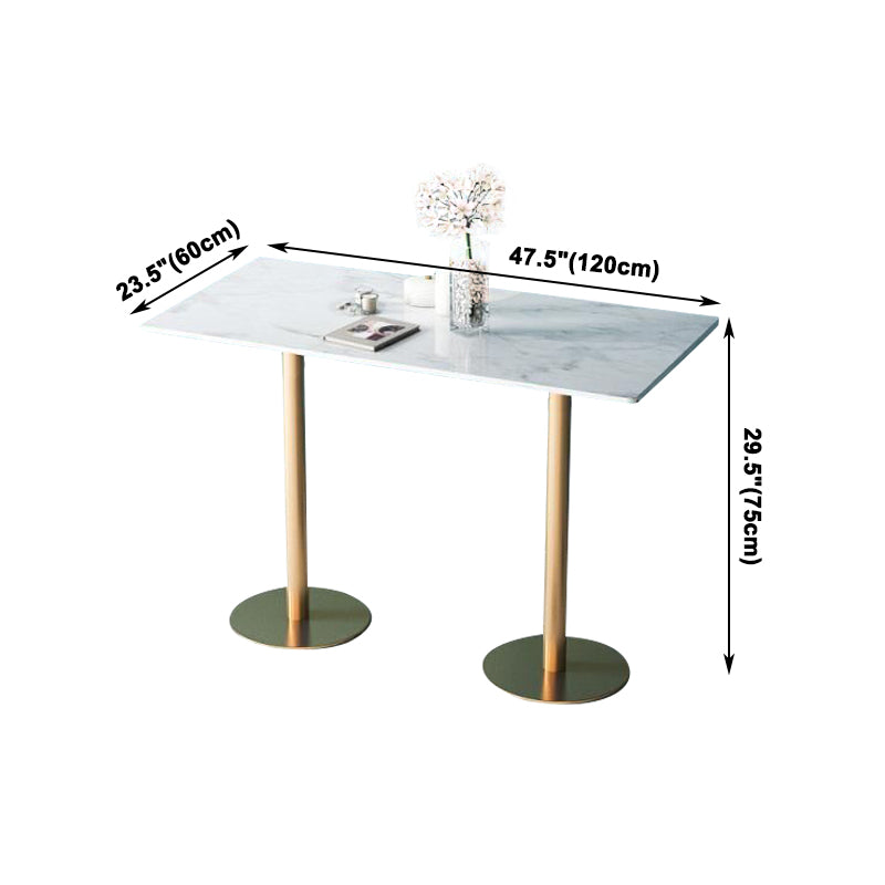 Traditional Luxury Home Furniture Stone Dining Table for Dining Room Home