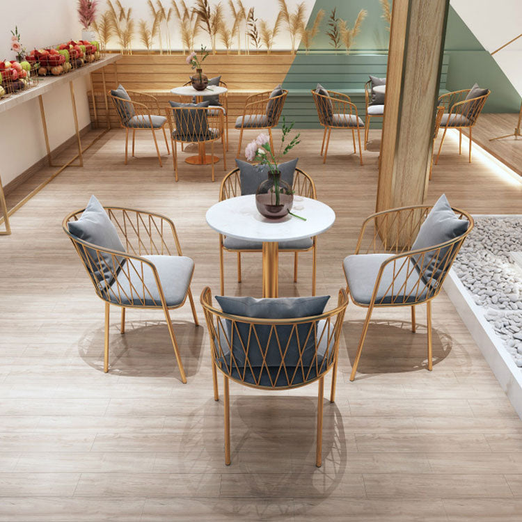 Muebles de lujo tradicionales para el hogar, mesa de mármol para comedor, hogar