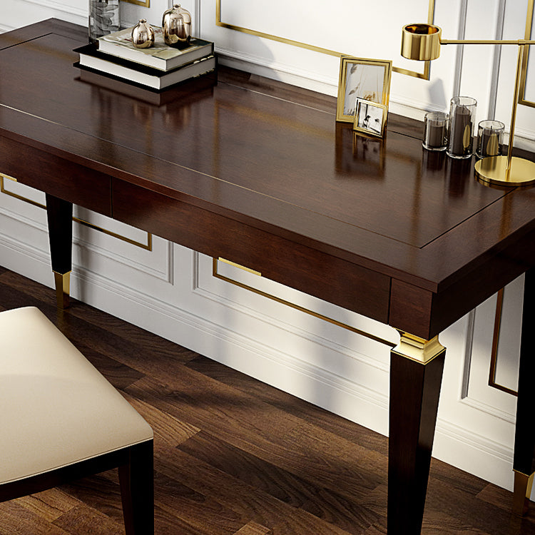 Midcentury Rectangle Home Furniture Solid Wood Dining Room Collection for Dining Room