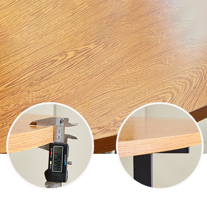 Runder Mid-Century Modern Esstisch aus Metall mit Holzplatte und Drop Leaf