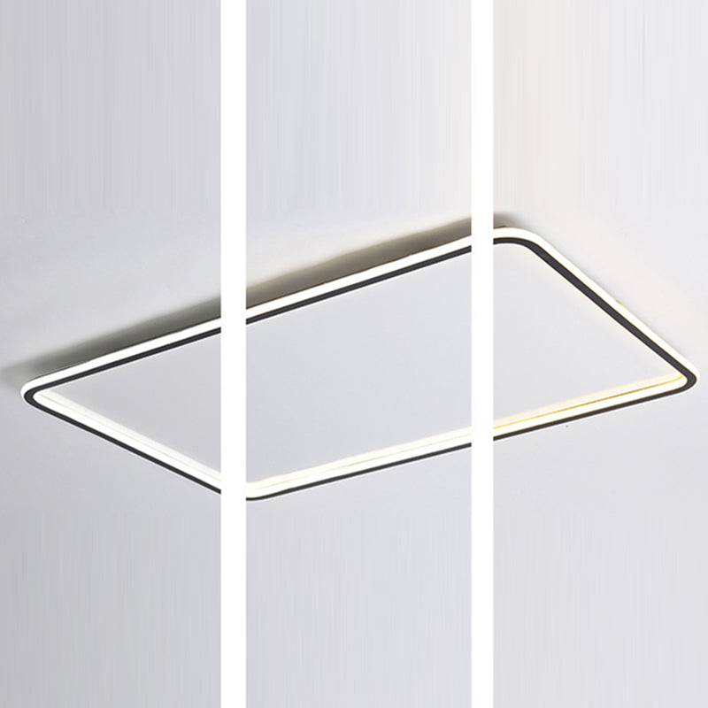 Simple Style Mount Ceiling Lights Aluminum Ceiling Lamp for Bedroom Living Room