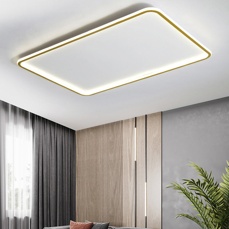 Simple Style Mount Ceiling Lights Aluminum Ceiling Lamp for Bedroom Living Room