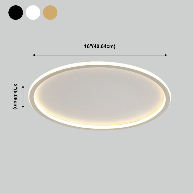 Simple Style Mount Ceiling Lights Aluminum Ceiling Lamp for Bedroom Living Room