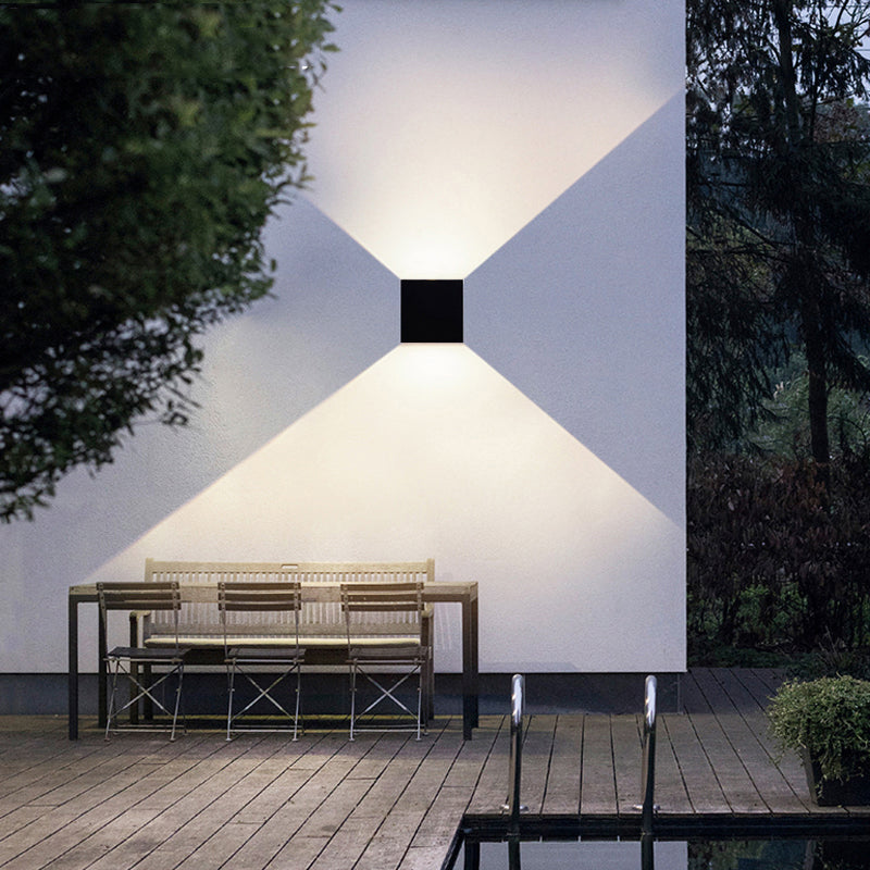 Minimalismo moderno Lámpara de pared apliques de pared de aluminio para el pasillo para el pasillo