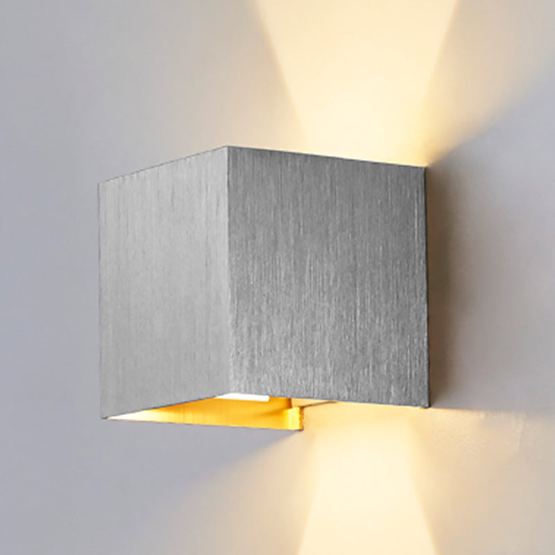 Minimalismo moderno Lámpara de pared apliques de pared de aluminio para el pasillo para el pasillo