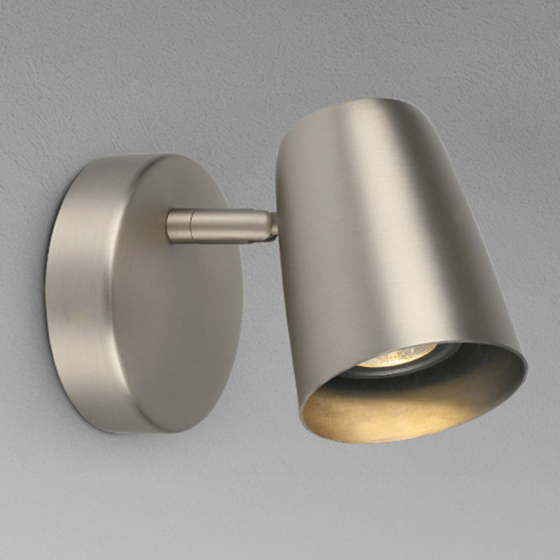 Dormitorio luminosos simples luminosos 1 iluminación de pared giratoria de metal ligero