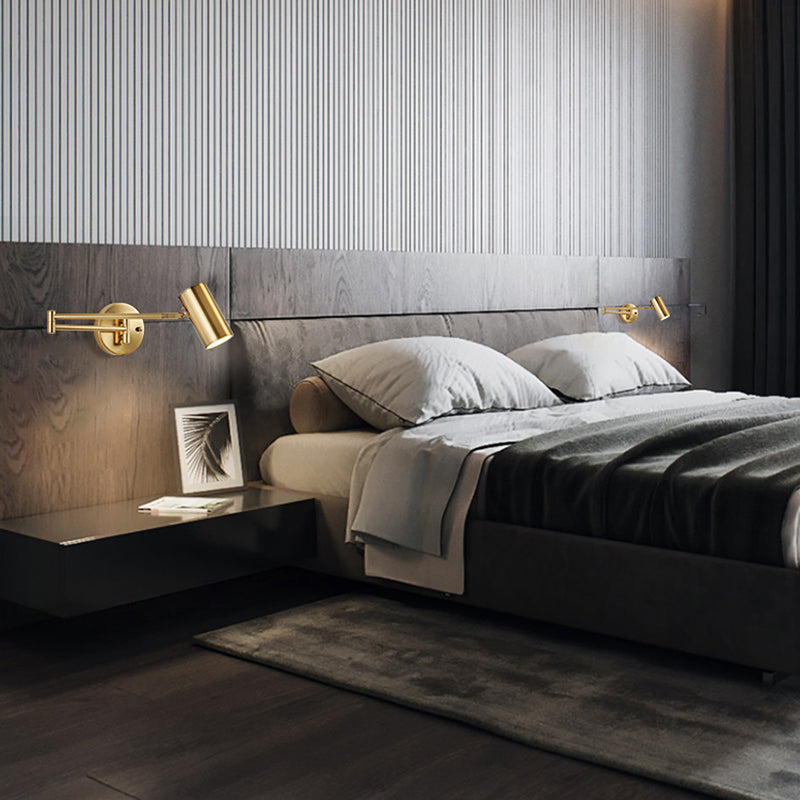 Living Room Wall Sconce Simple Adjustable 1 Light Wall Mounted Light Fixture